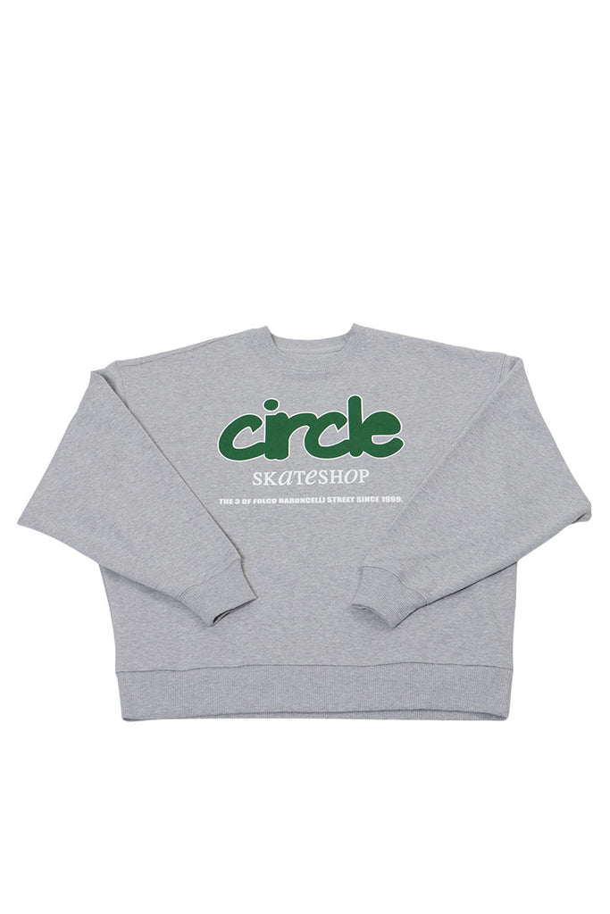 CIRCLE COLLEGE SWEAT Grey