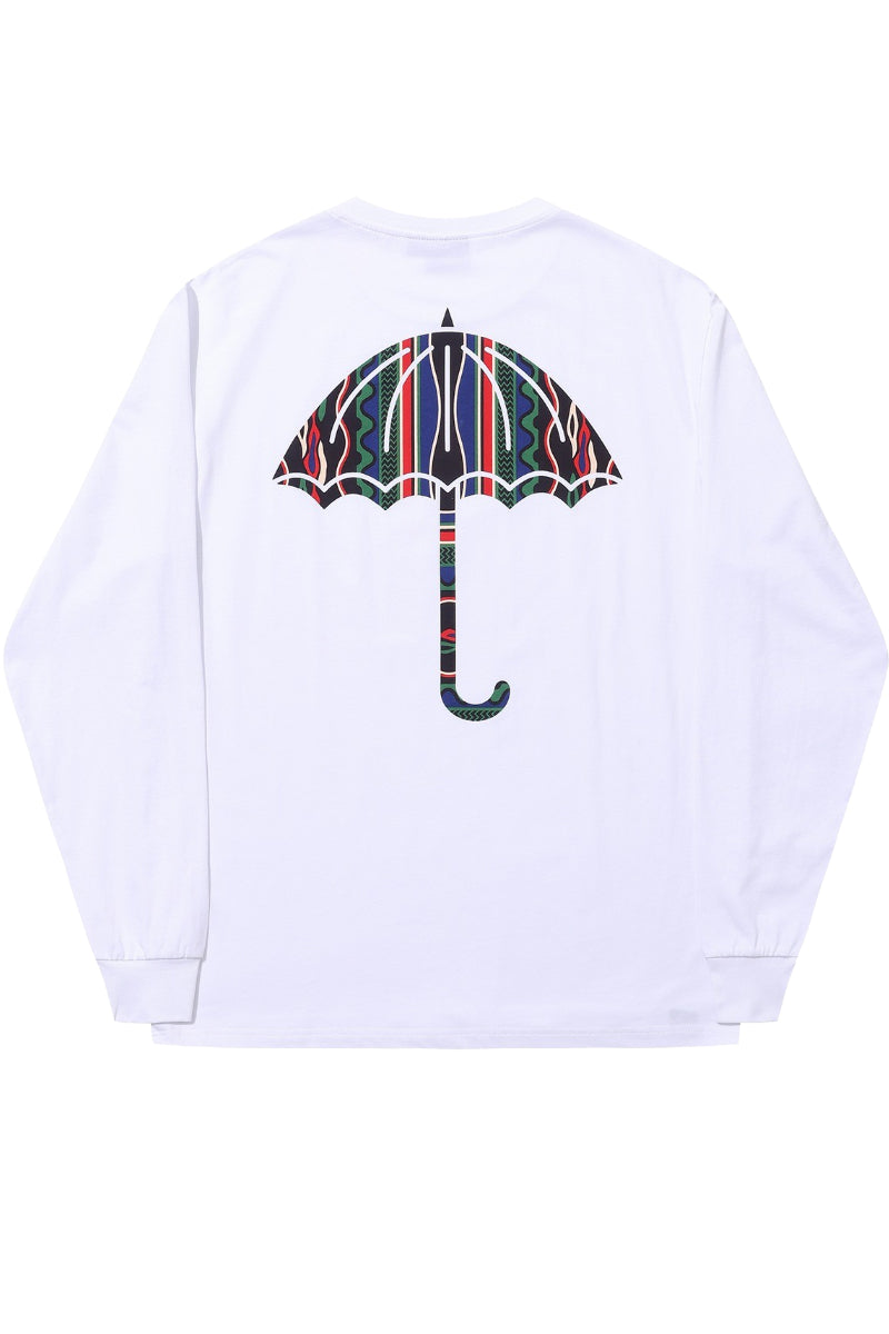 T-shirt manches longues Hélas Caps Coog blanc