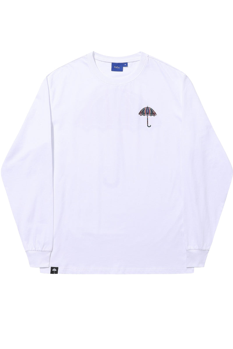 T-shirt manches longues Hélas Caps Coog blanc – vue 2
