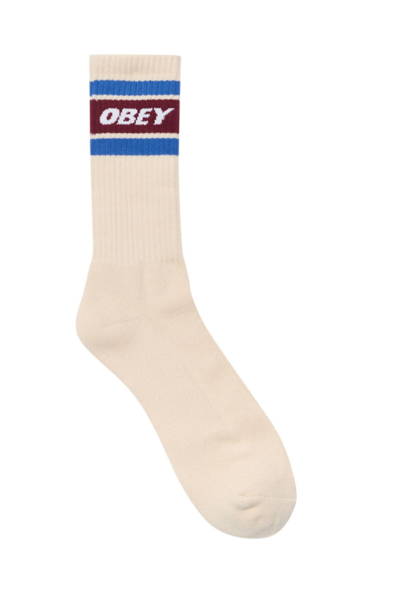 OBEY COOPER SOCKS II Unbleached / Rhubarb