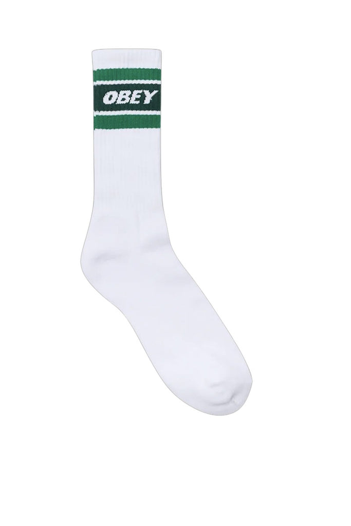 OBEY COOPER II SOCKS White / Green