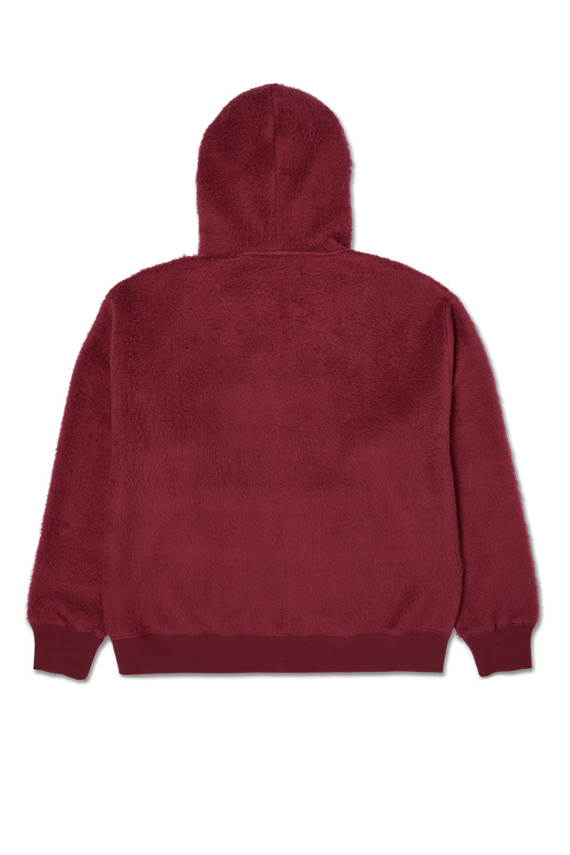 HUF CORSO HEAVYWEIGHT ZIP HOOD Berry