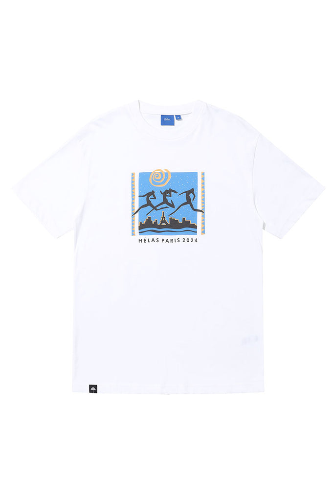 HELAS CAPS RUNNERS T-SHIRT White