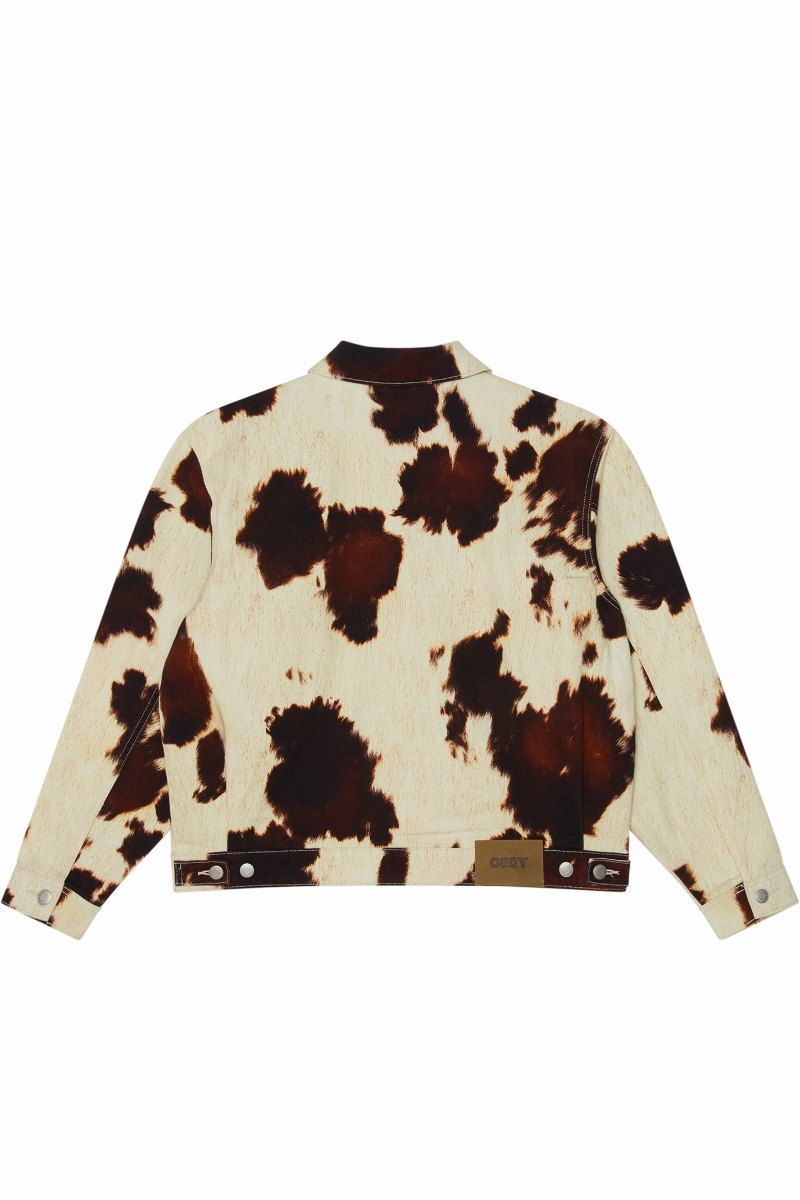 Obey Workshop Jacket Cow Print – view 2