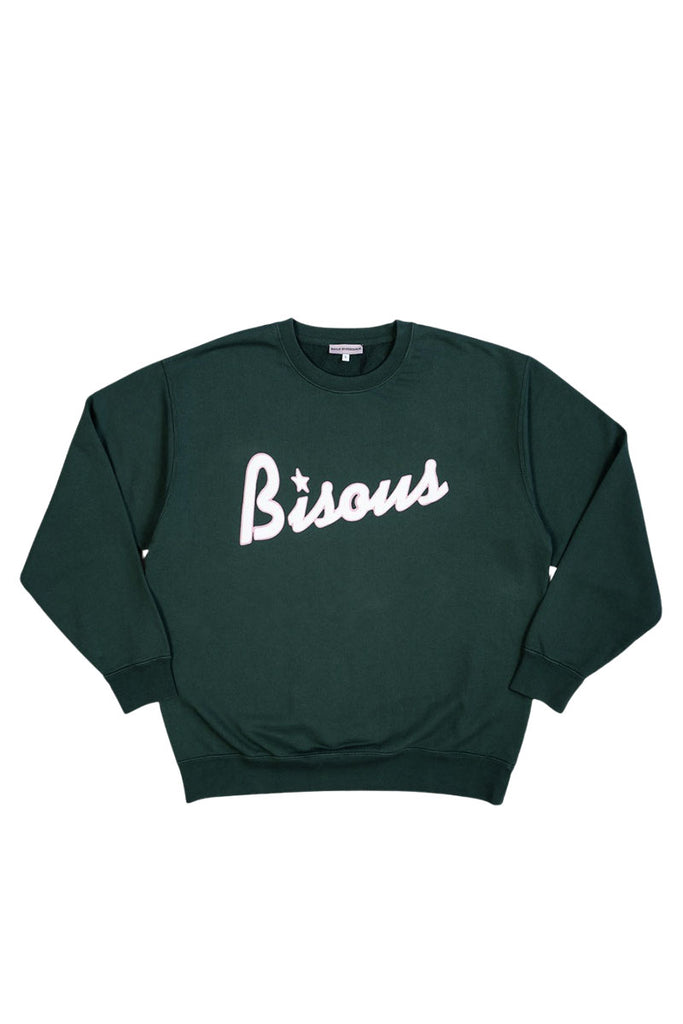 KISSES SKATEBOARD CREWNECK LOUNGE Forest