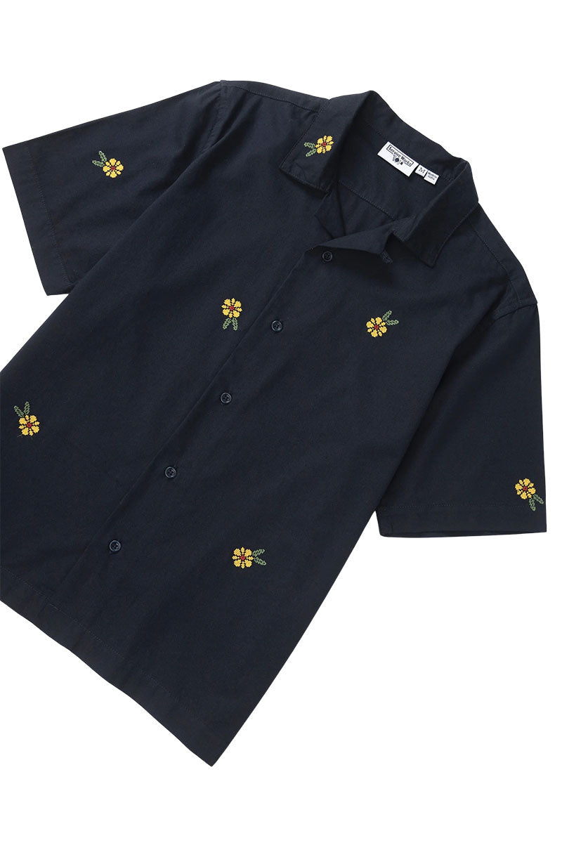 SERVICE WORKS CROSS STITCH SHIRT Dark Navy