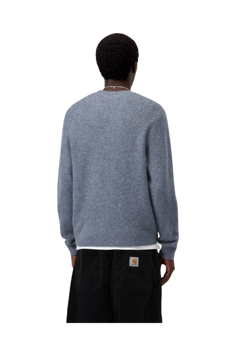 CARHARTT WIP CURTIS SWEATER TANGLED Shady Blue