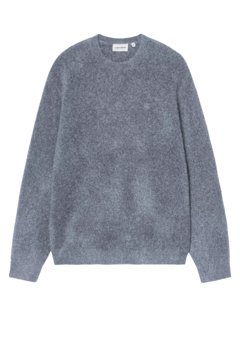 CARHARTT WIP CURTIS SWEATER TANGLED Shady Blue