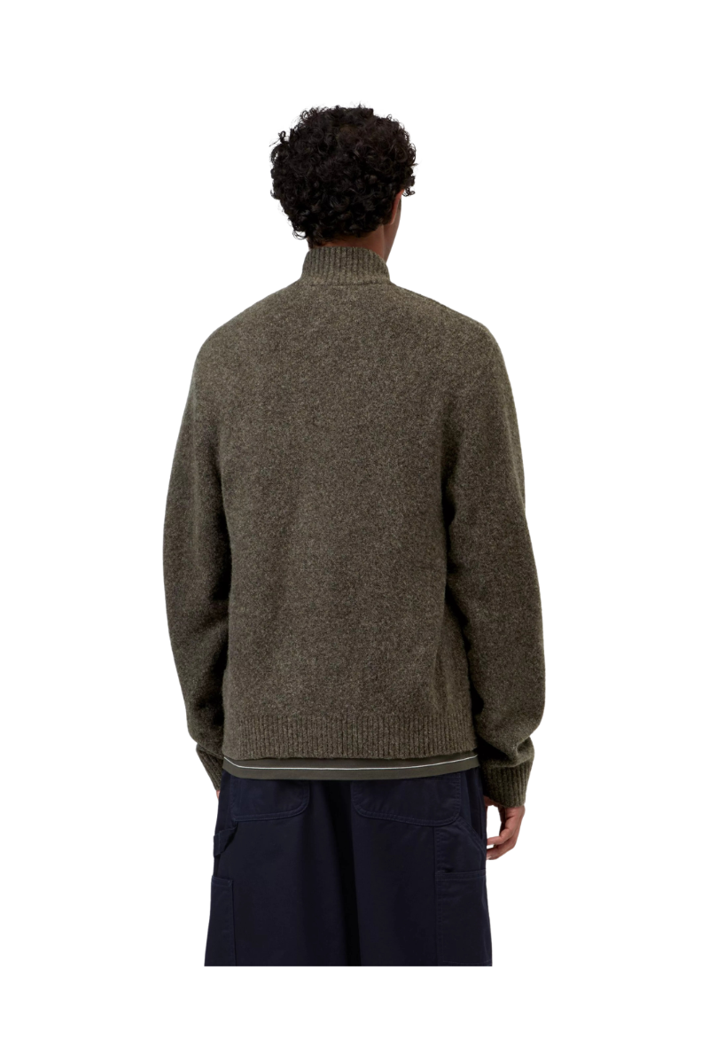 CARHARTT WIP CURTIS SWEATER JACKET Tangled Shungite