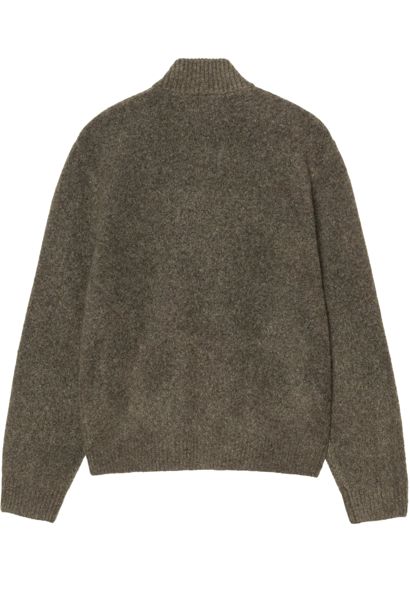 CARHARTT WIP CURTIS SWEATER JACKET Tangled Shungite