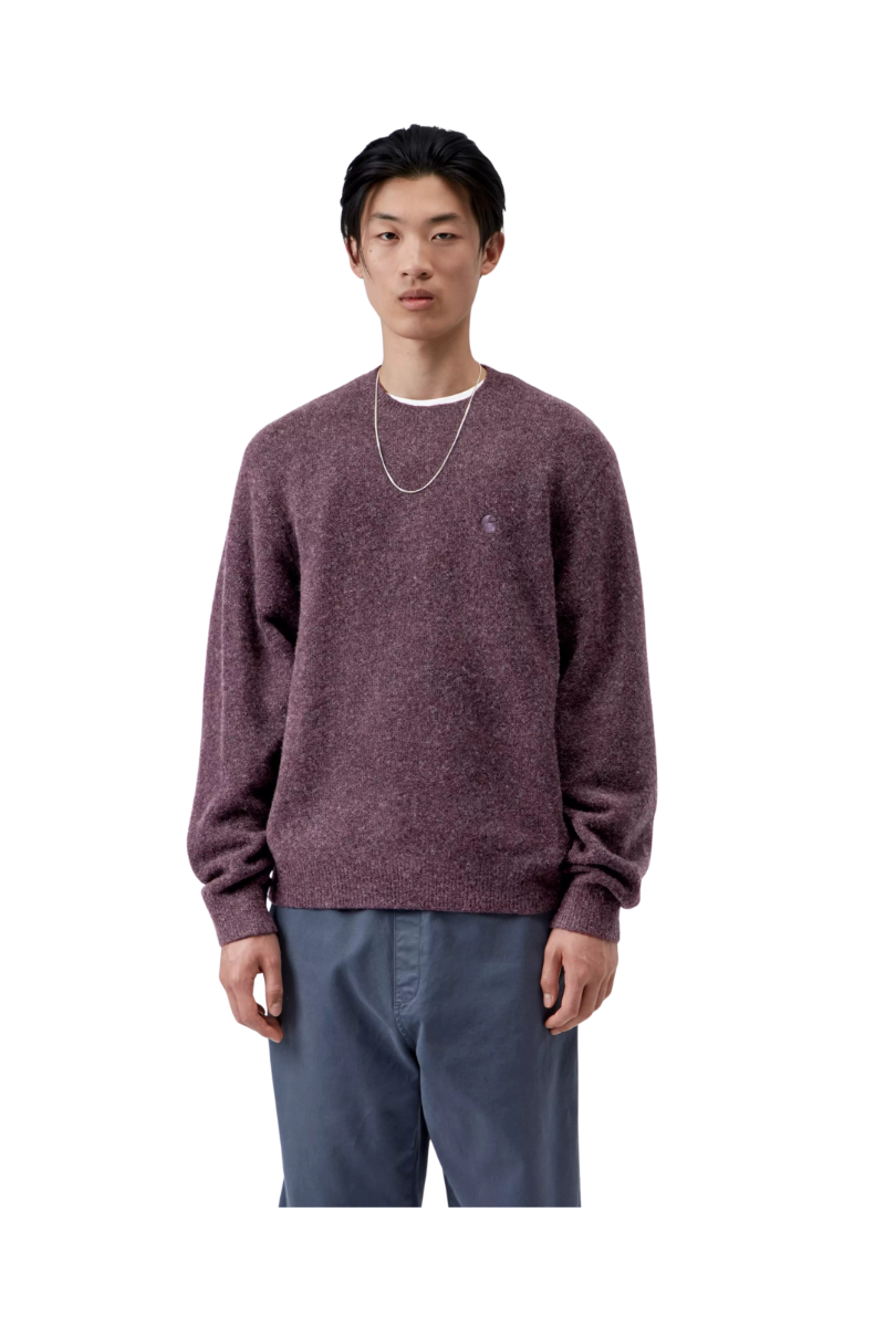 CARHARTT WIP CURTIS SWEATER TANGLED Shady Purple