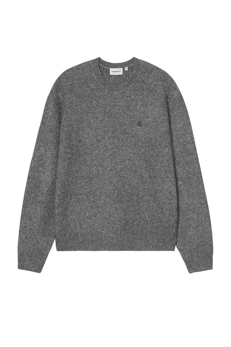 CARHARTT WIP CURTIS SWEATER Tangled Graphite
