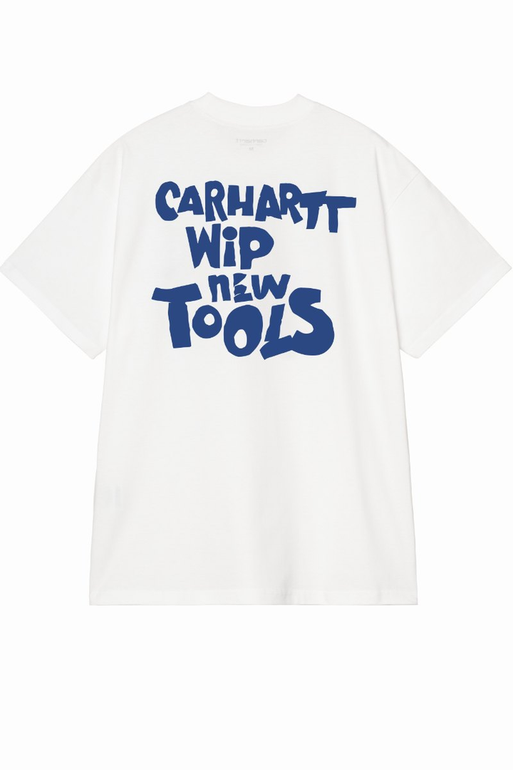 T-shirt Carhartt WIP Cutout blanc