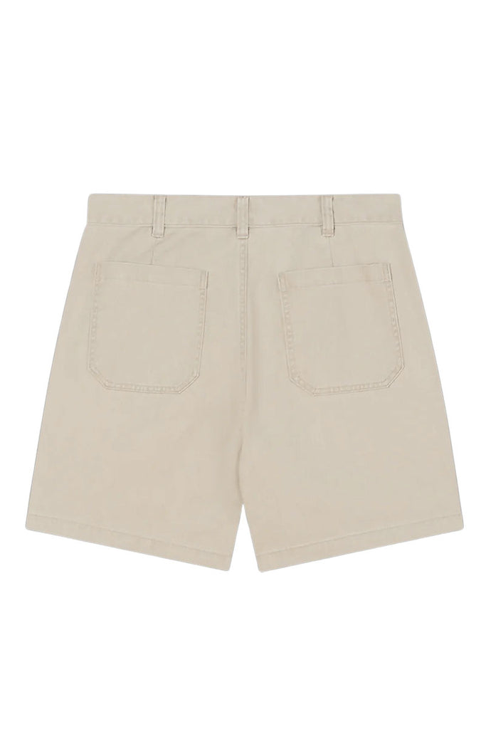OBEY DAILY SHORT Silver Grey Faded Wash
