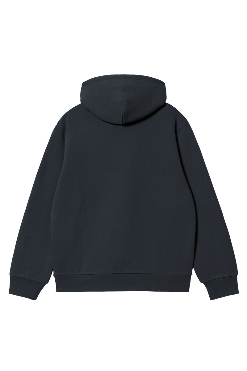 CARHARTT WIP HOODED CARHARTT SWEAT Deep Night / Palisander
