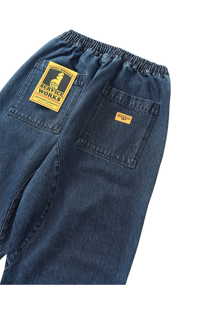 SERVICE WORKS DENIM CHEF PANT Indigo