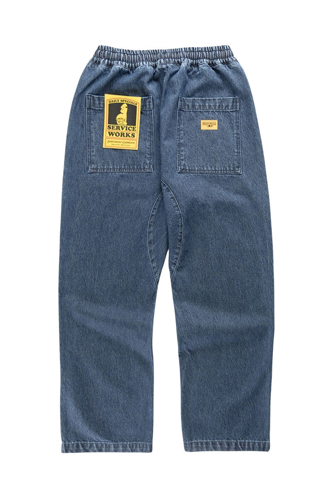 SERVICE WORKS DENIM CHEF PANT Indigo