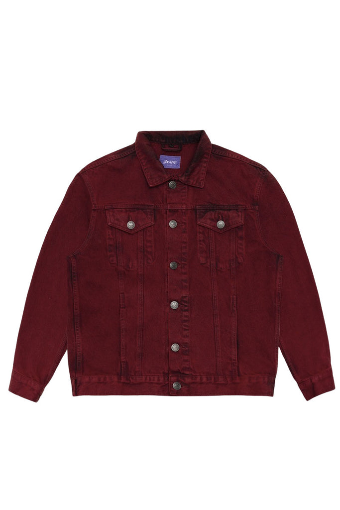 JACKER SENTENZA DENIM JACKET Red