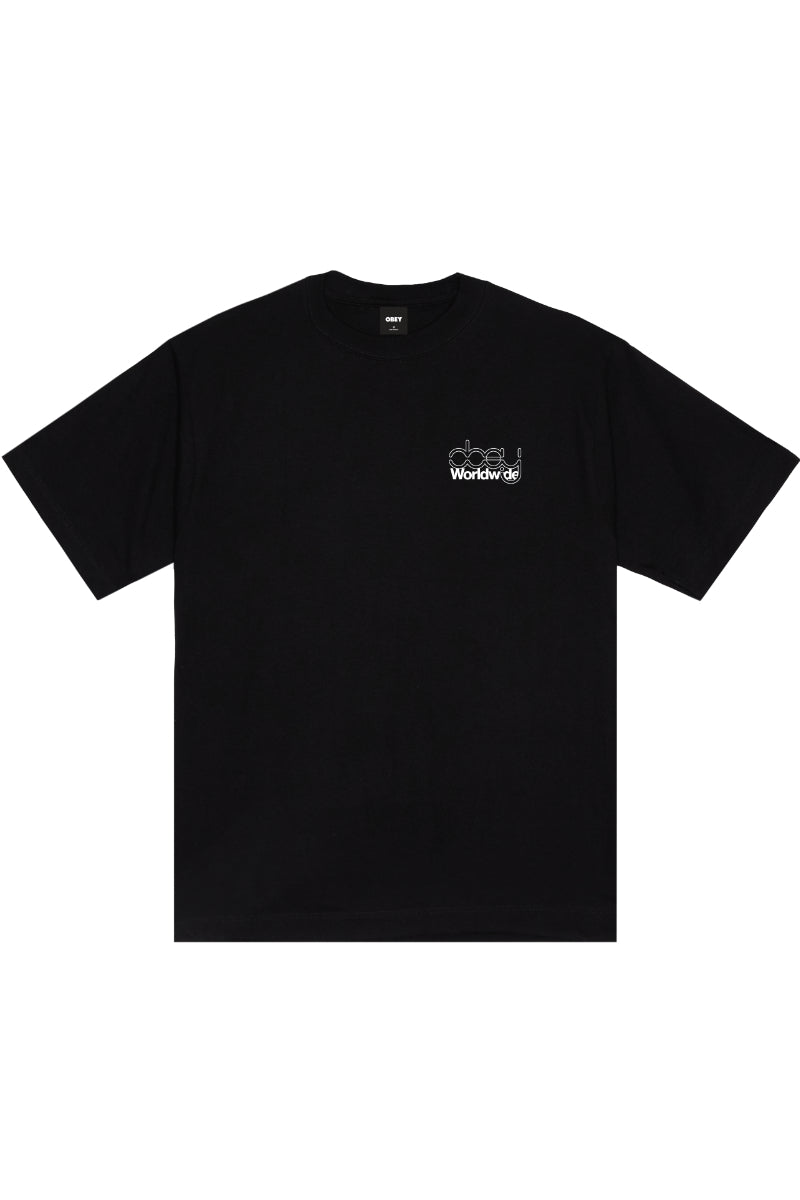 T-shirt Obey Desires noir – vue 2
