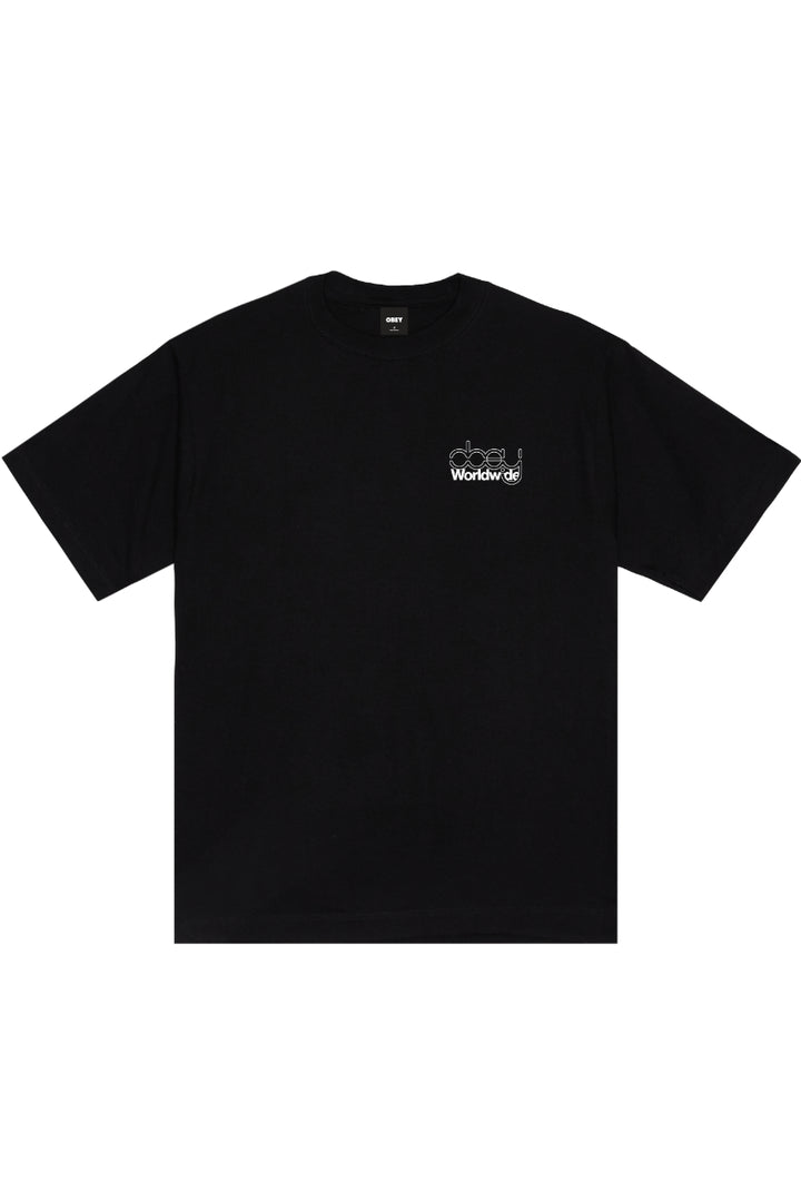 T-shirt Obey Desires noir – vue 2