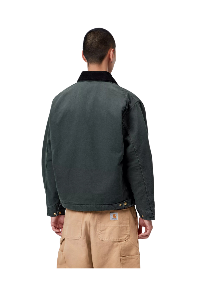 CARHARTT WIP OG DETROIT JACKET Raven / Black Stone Canvas