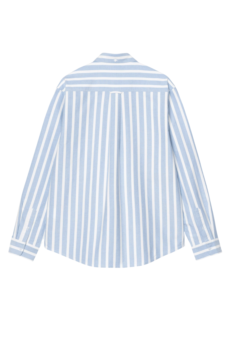 CARHARTT WIP DEVEN STRIPE SHIRT L/S Bleach / White