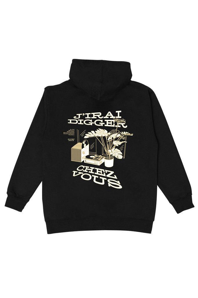 FARCI DIGGER HOODIE Black