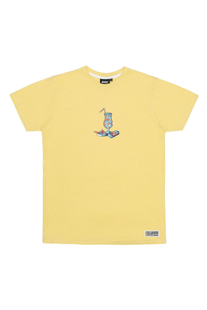 JACKER DINA COCKTAIL T-SHIRT Yellow 