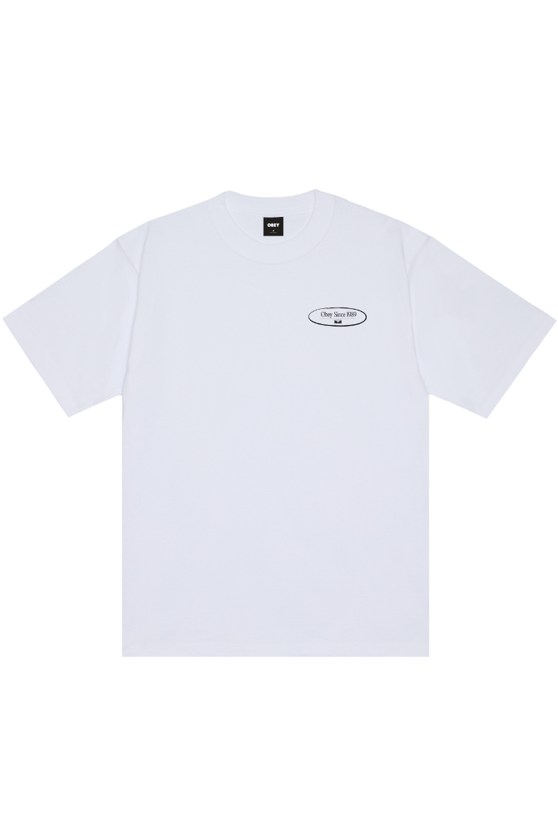 OBEY DISRUPTION T-SHIRT White
