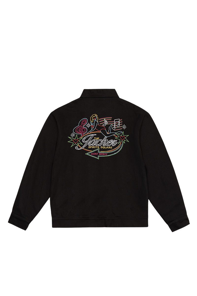 JACKER DON'T BE SHY COACH JACKET Black