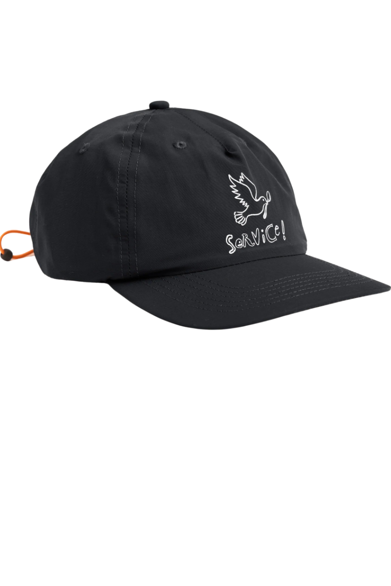 SERVICE WORKS NYLON DOVE CAP Black