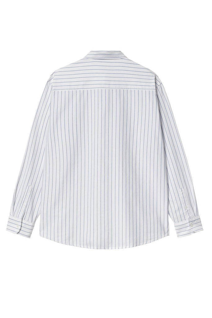 CARHARTT WIP DOWLEN SHIRT L/S Dowlen Stripe / White