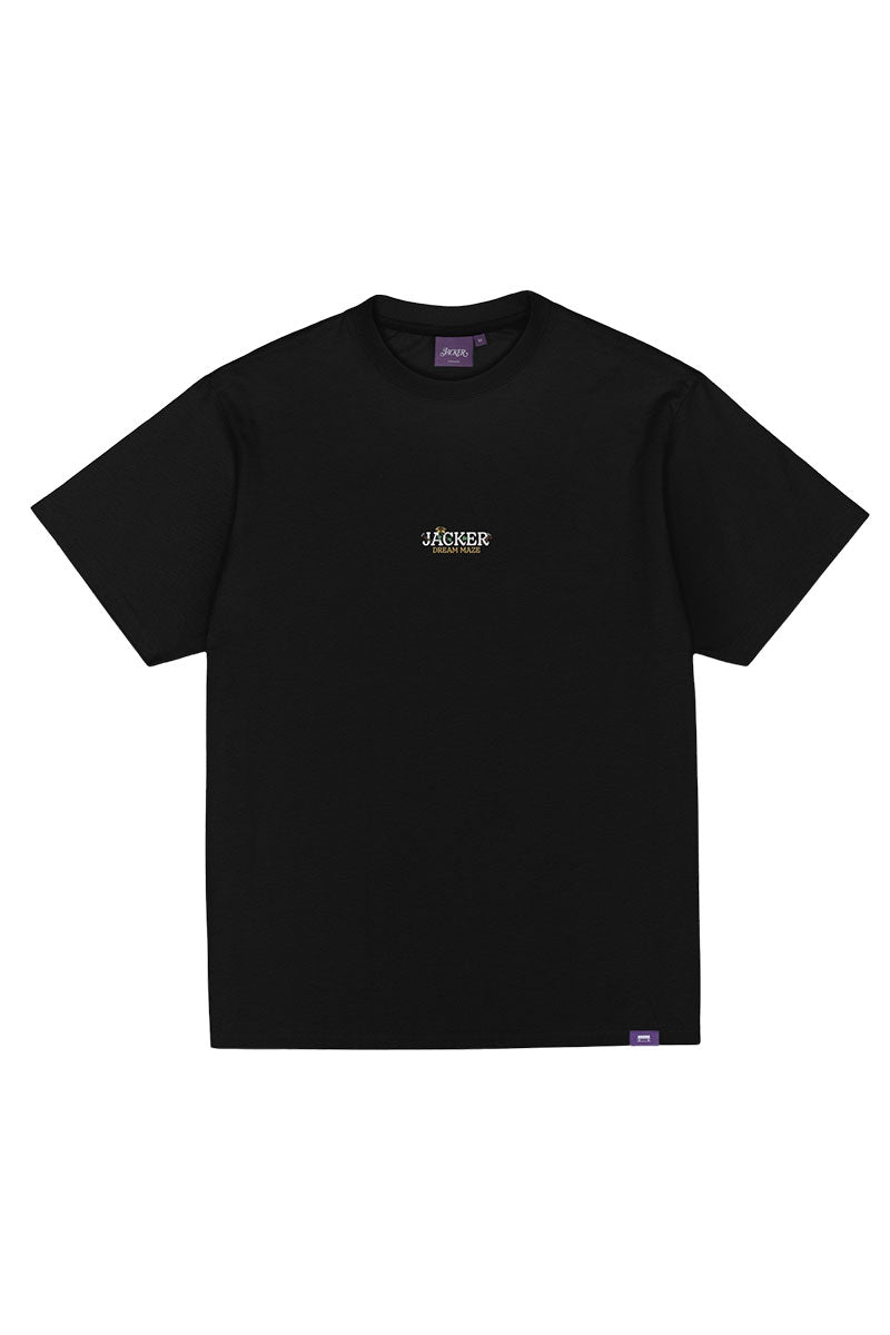 JACKER DREAM MAZE T-SHIRT Black