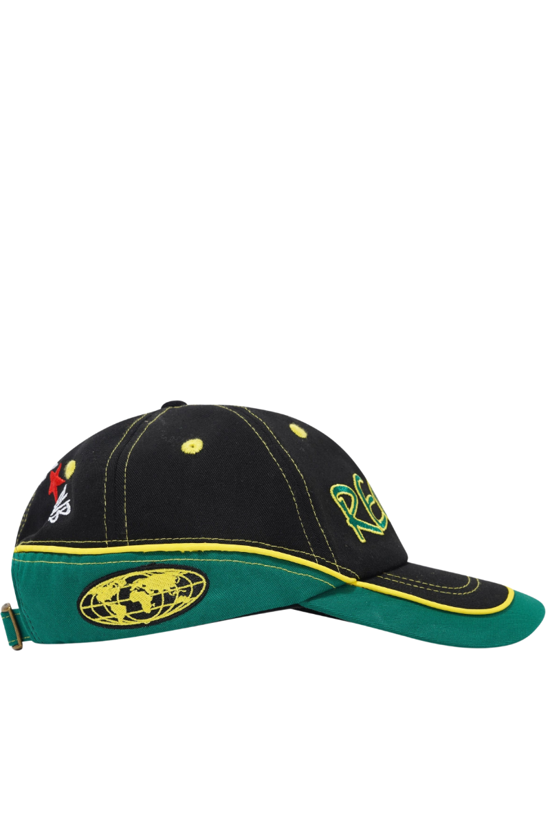 BUTTER DUB 6 PANEL CAP Black / Green