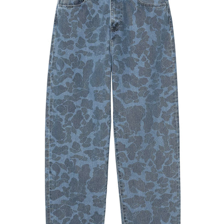 CARHARTT WIP DUCK LANDON PANT Camo Duck, Blue Bleached