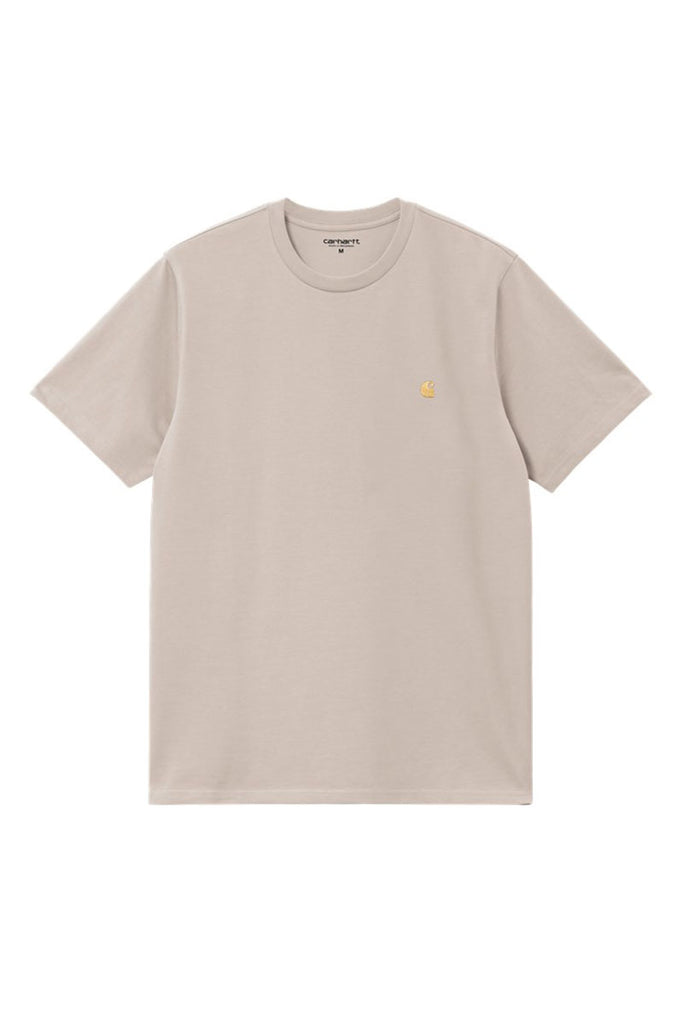 CARHARTT WIP CHASE T-SHIRT Dusky Beige / Gold