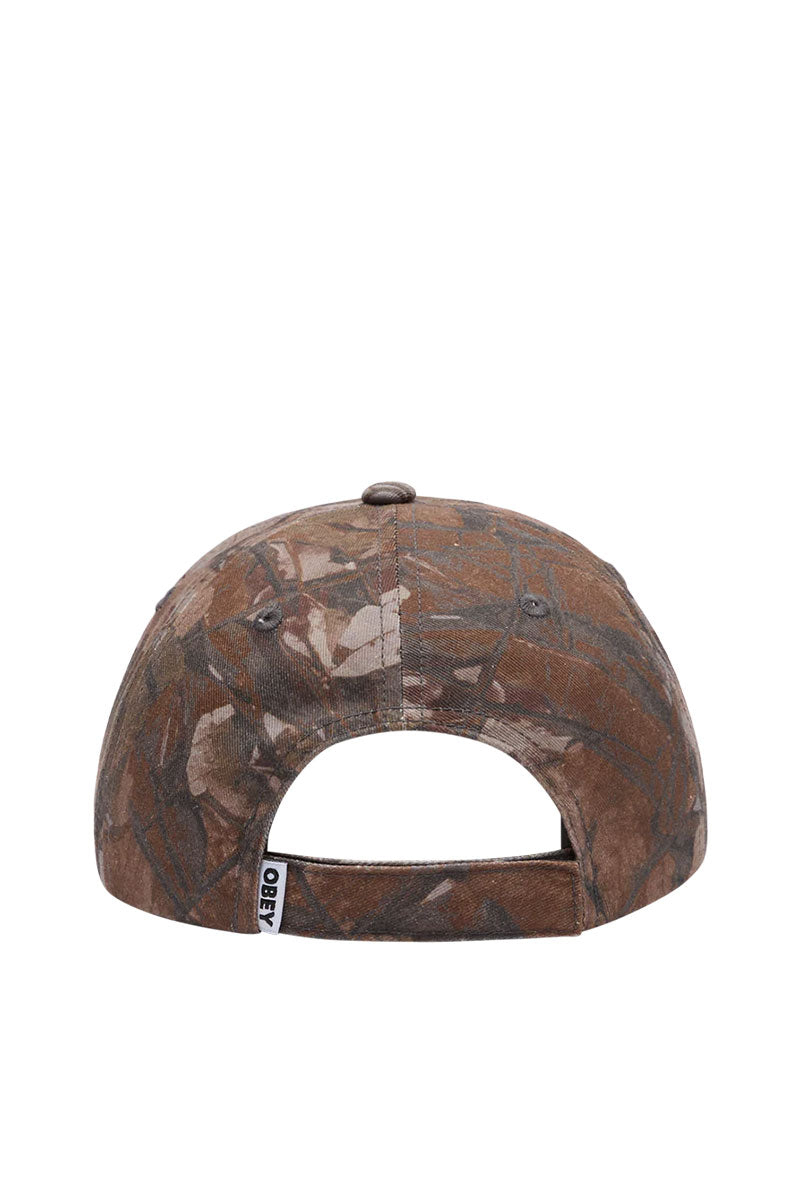 OBEY DUSTER 6 PNL VELCRO BACK CAP Camo Multi