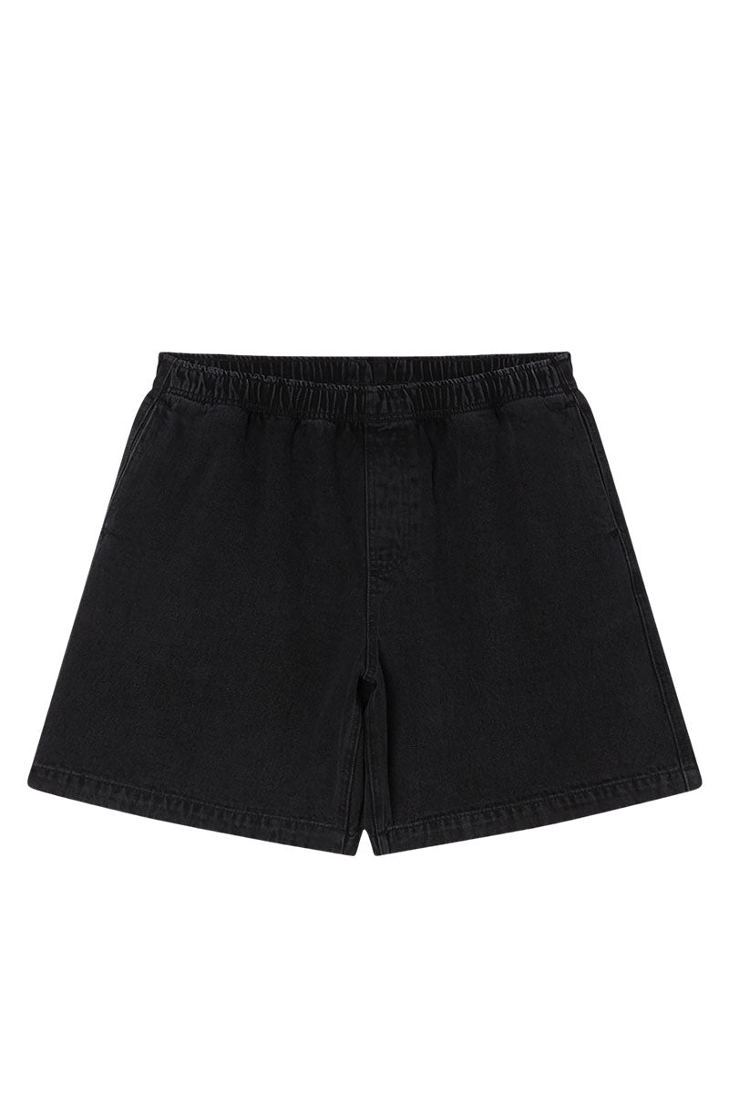 OBEY EASY DENIM SHORT Washed Black
