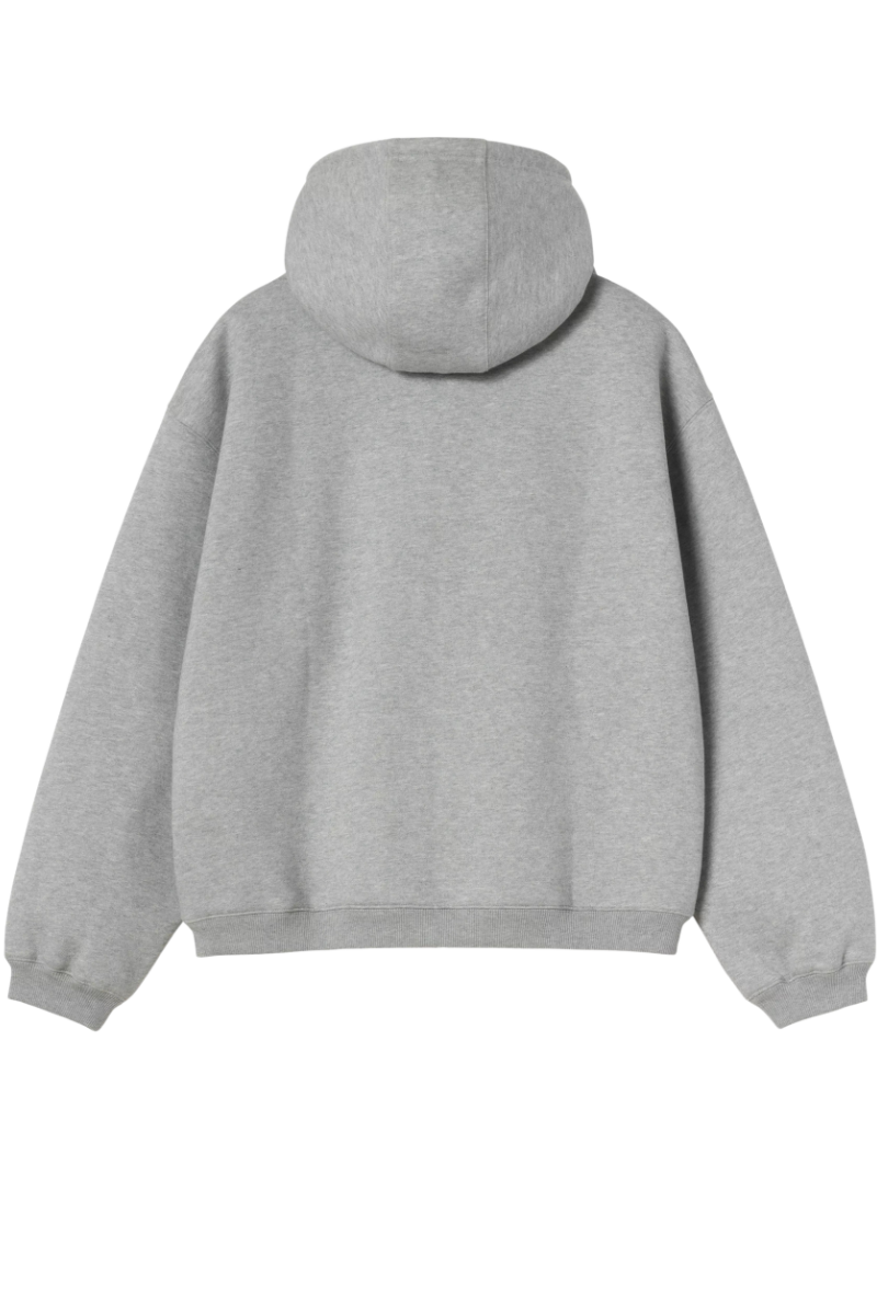 CARHARTT WIP HOODED EBBERT JACKET Grey Heather / White