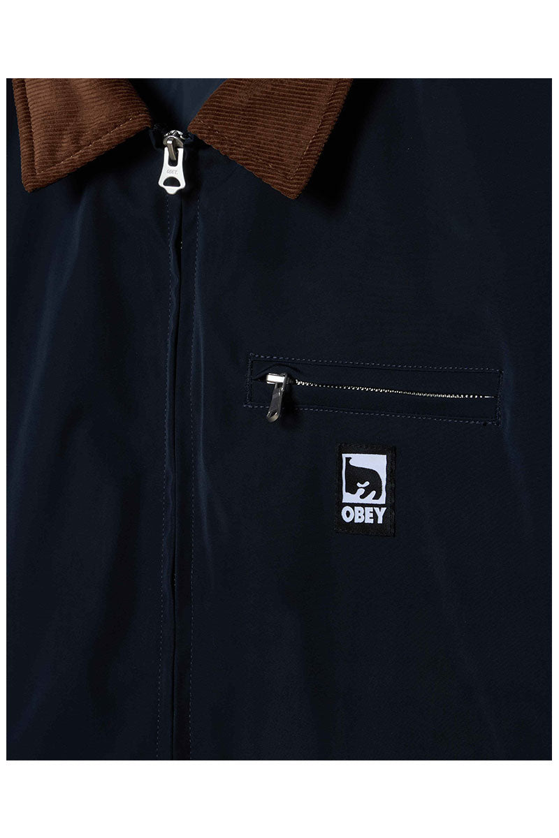 OBEY ELYSIAN JACKET Dark Navy