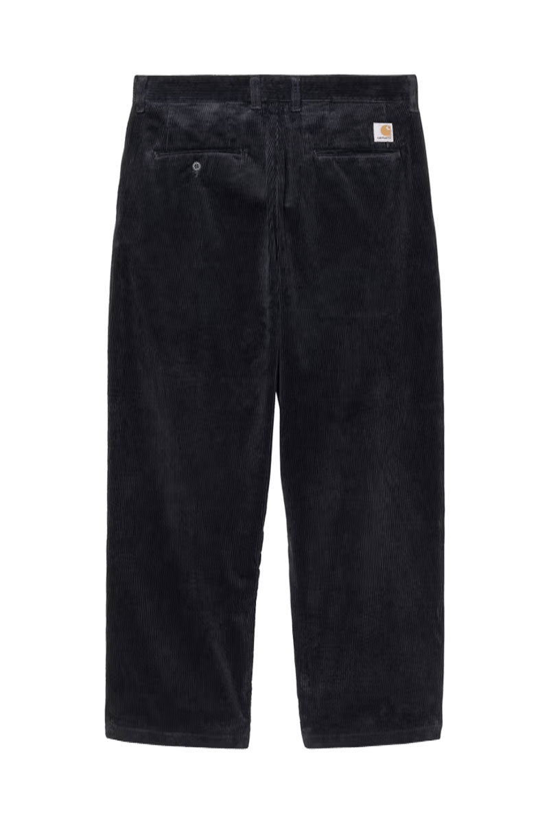 CARHARTT WIP EVAN CORD PANT dark Navy Rinsed