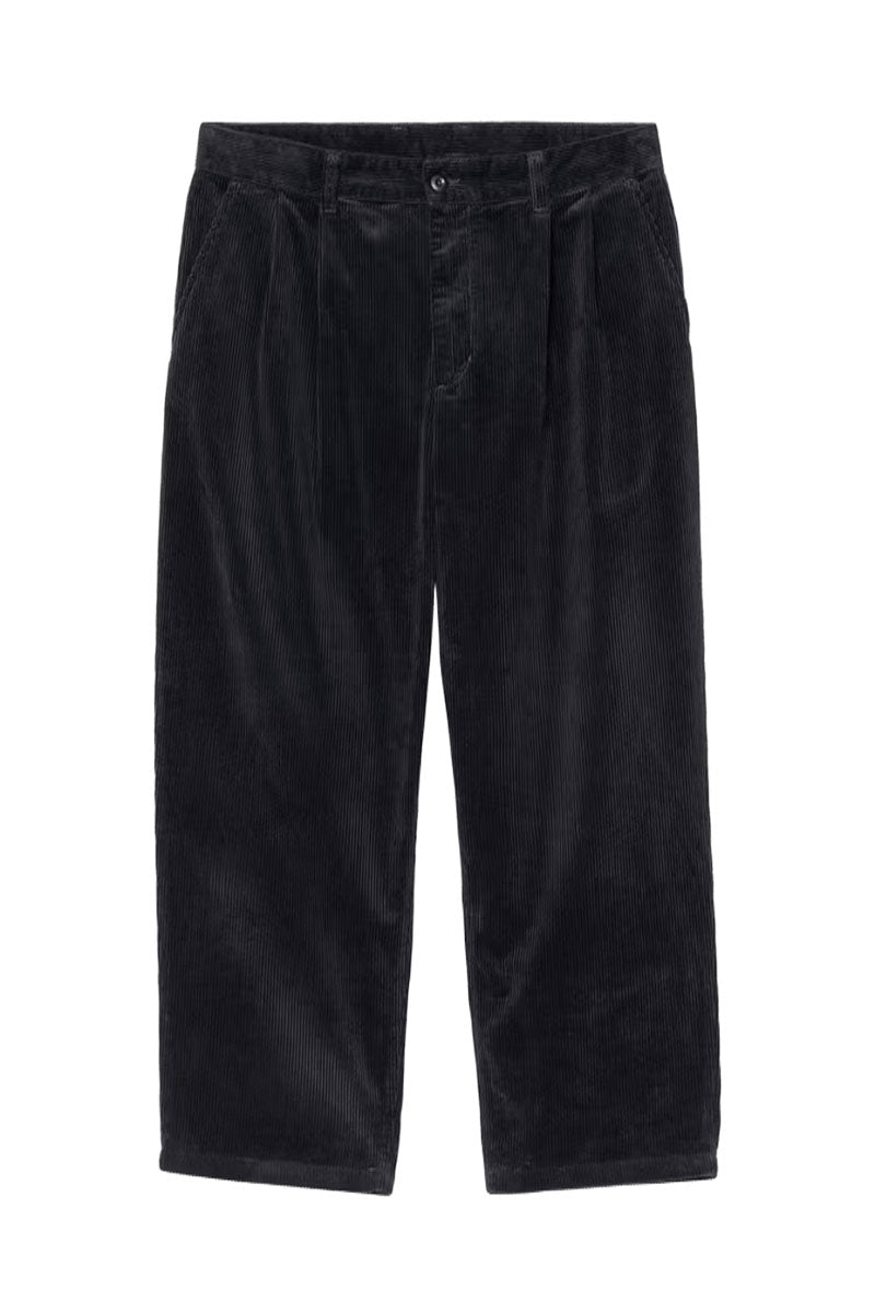 CARHARTT WIP EVAN CORD PANT dark Navy Rinsed
