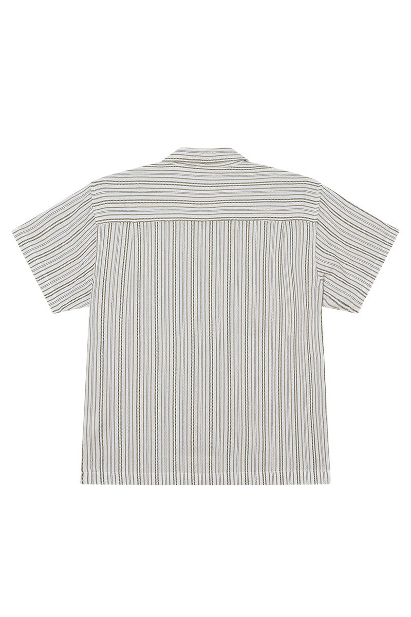OBEY EVANS WOVEN Moss Green Multi