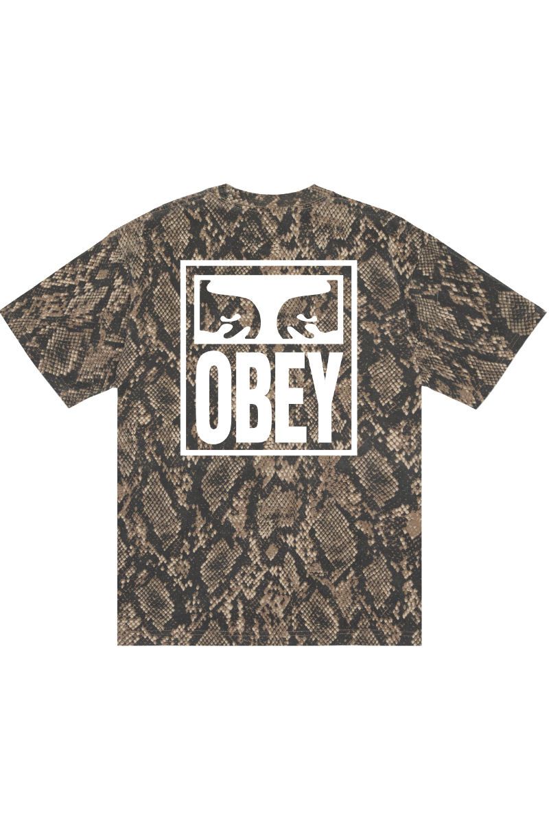 OBEY EYES ICON T-SHIRT Snake Skin