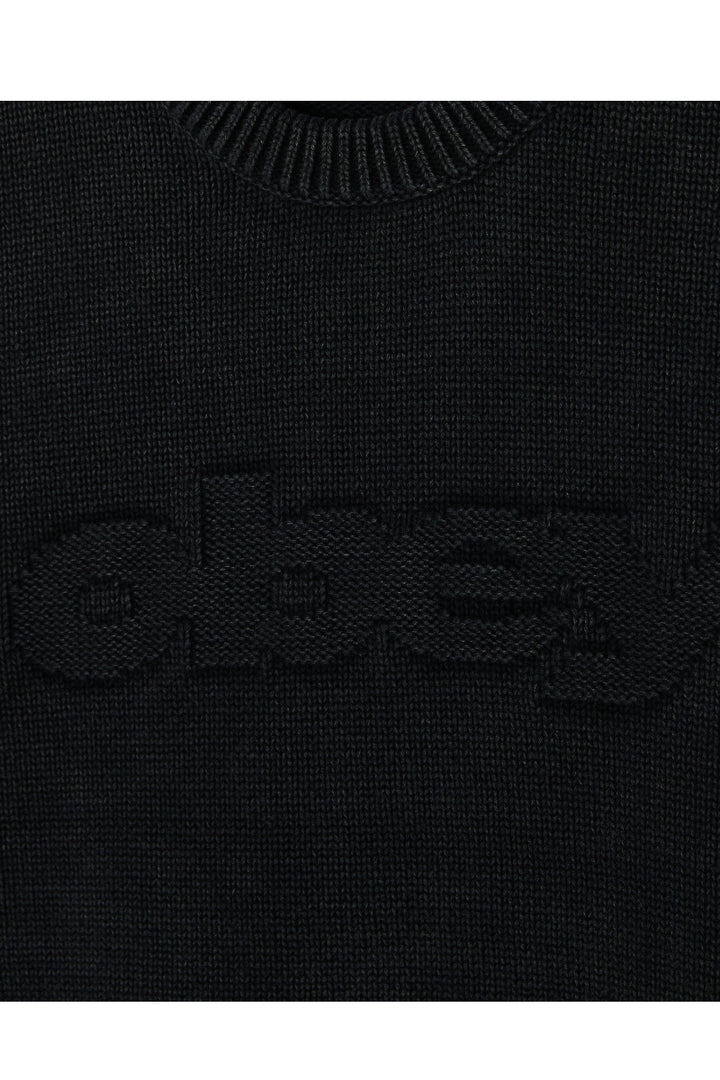Obey Fade Wash Speed Logo Sweater Digital Black – view 3