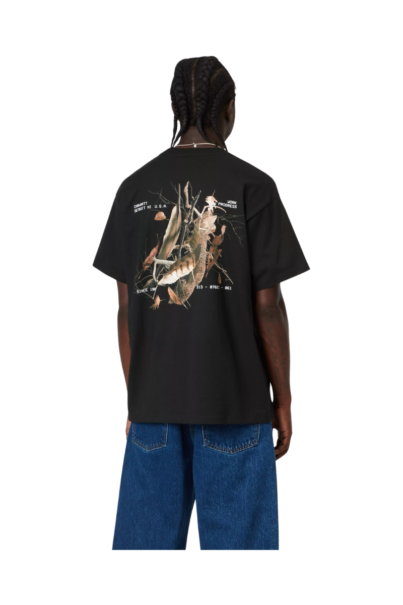 CARHARTT WIP FEATHER PROGRESS T-SHIRT Black