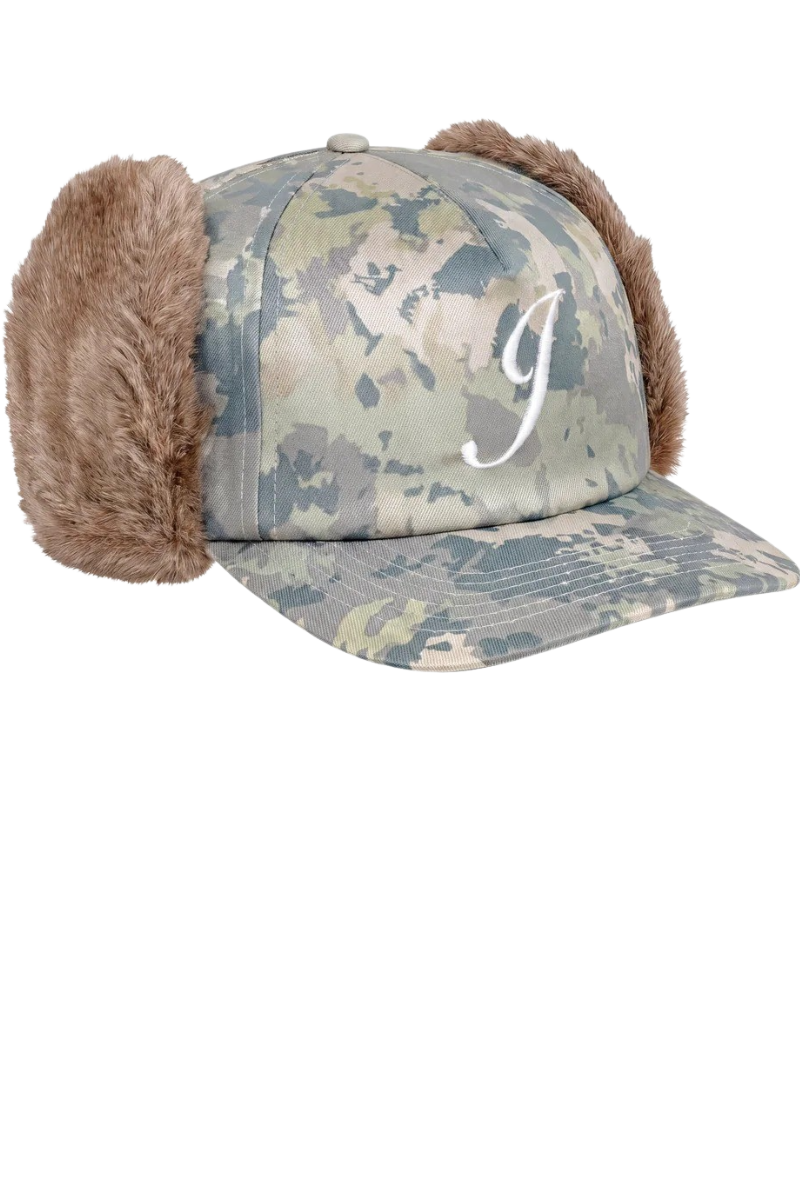 JACKER FLAT EAR SNAPBACK CAP Desert Camo