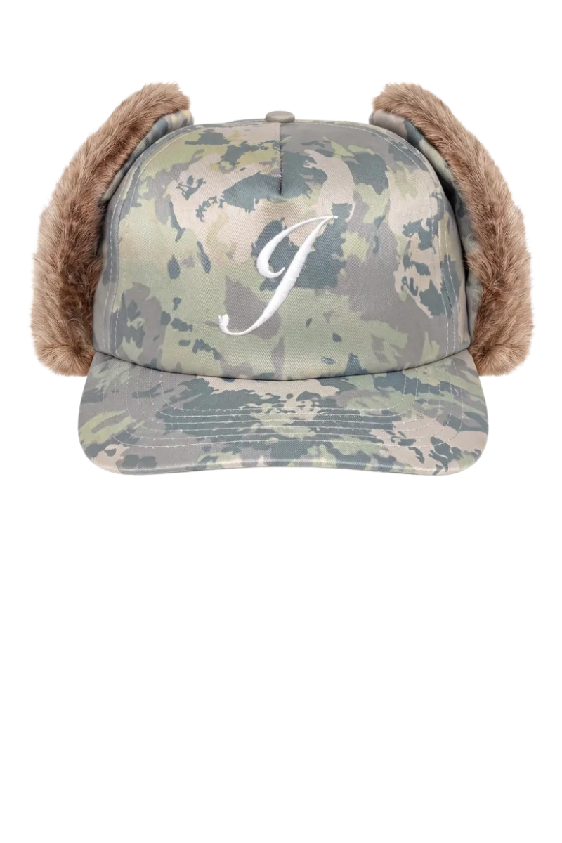 JACKER FLAT EAR SNAPBACK CAP Desert Camo