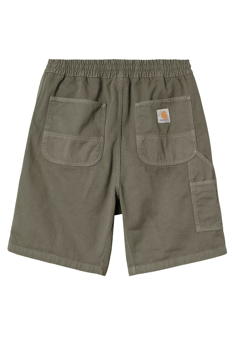 CARHARTT WIP FLINT SHORT Leaf Garment Dyed