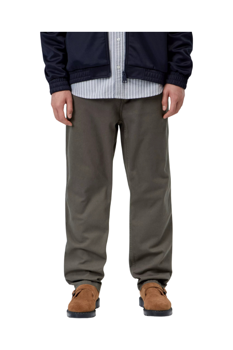 CARHARTT WIP FLINT PANT Shungite Rinsed